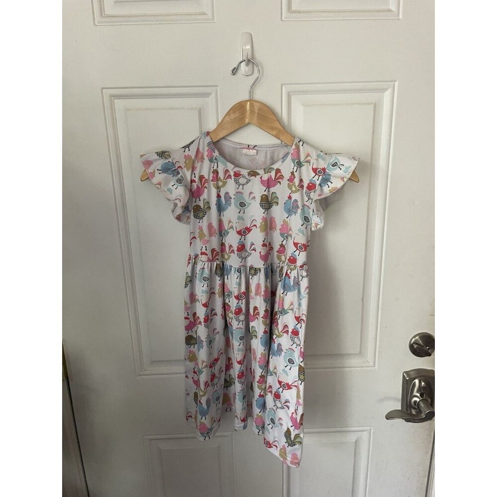 Boutique Chicken Farm Girls Sleeveless School Dress 5XL